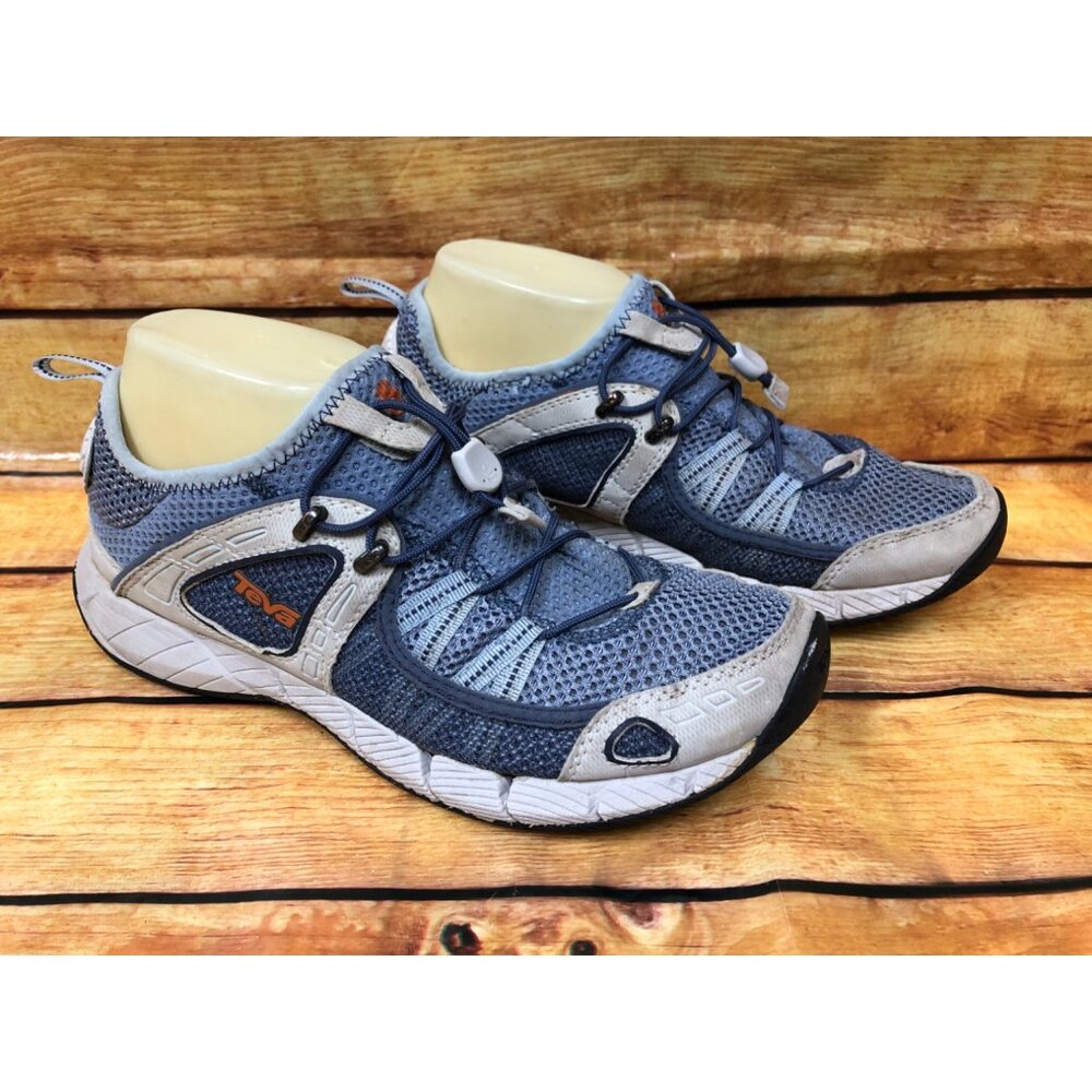TEVA Churn 4172 Blue Gray Amphibian Athletic Shoes Womens 9 (j7f)